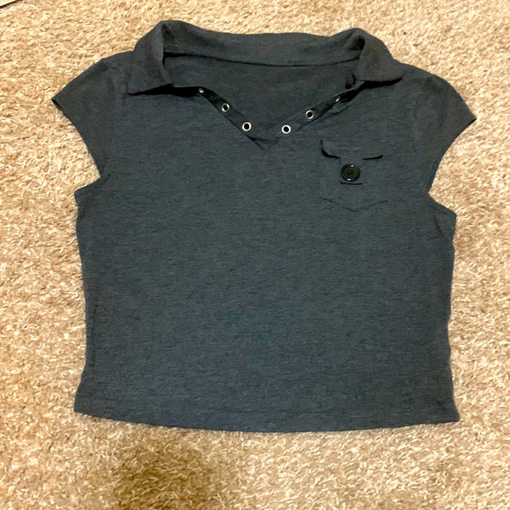 Shein Collared crop top⭐️